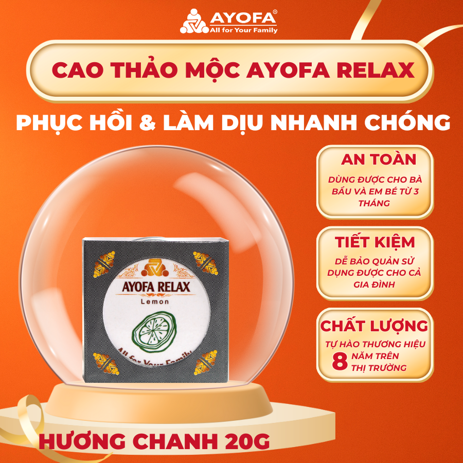 AYOFA RELAX LEMON (Chanh - 20g)